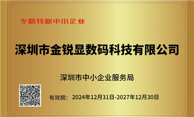 喜报！CQ9电子公司荣获专精特新中小企业认定